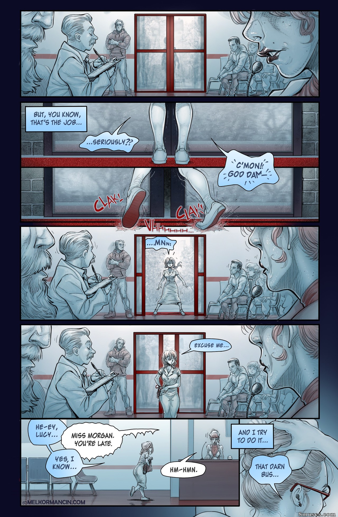 Melkormancin.com Comics - Enfermera Morgan - Página 4