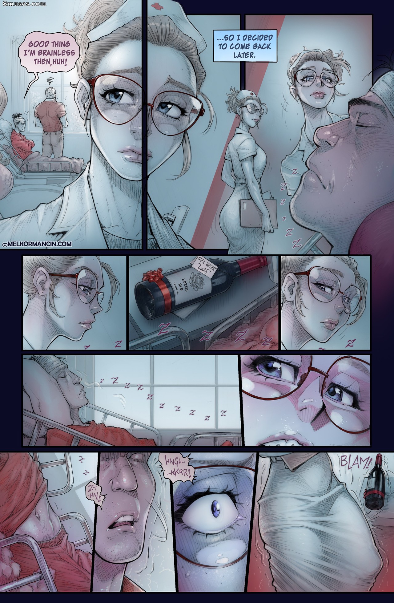 Melkormancin.com Comics - Enfermera Morgan - Página 6