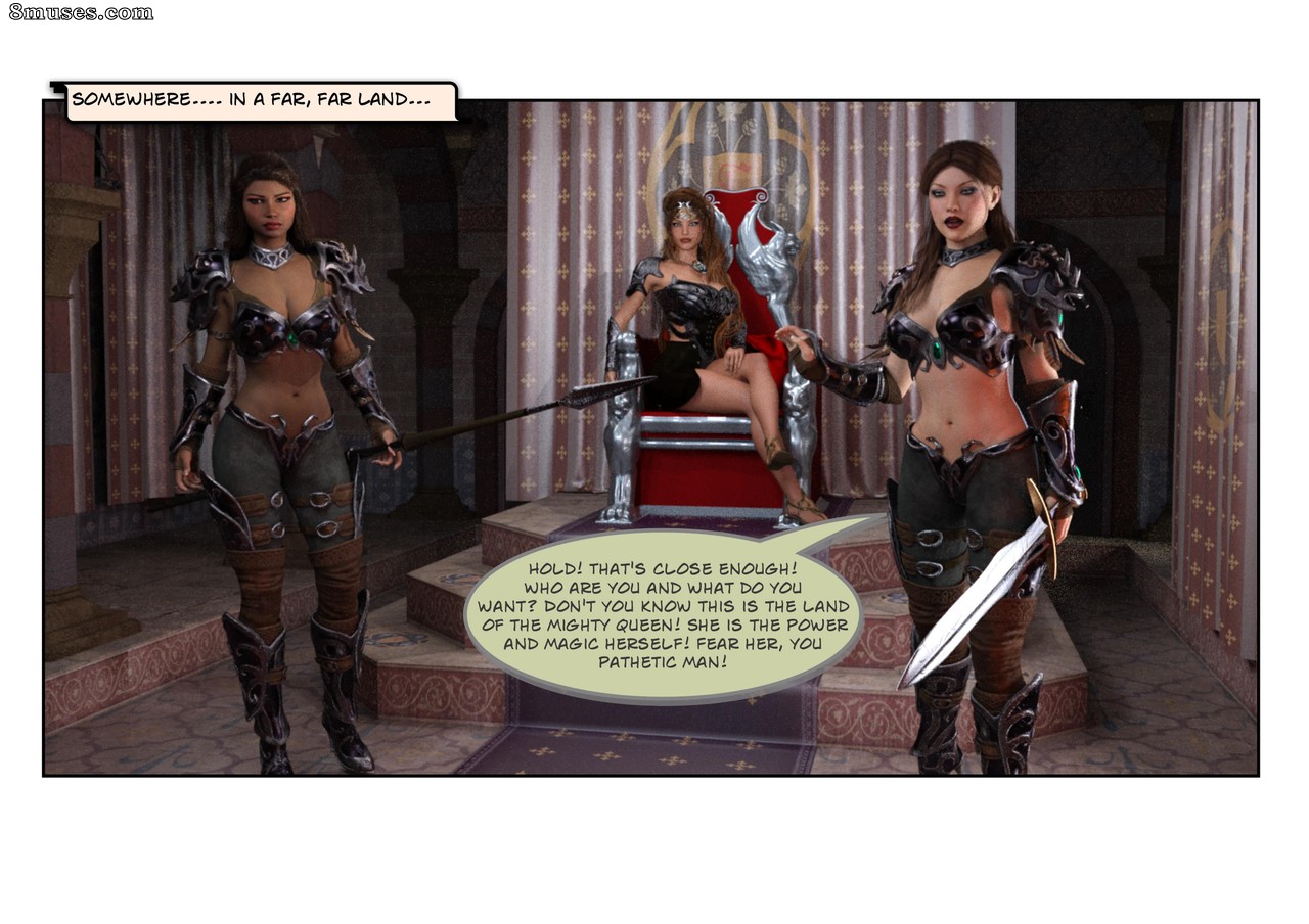 Abimboleb Comics - The Queen - Page 1