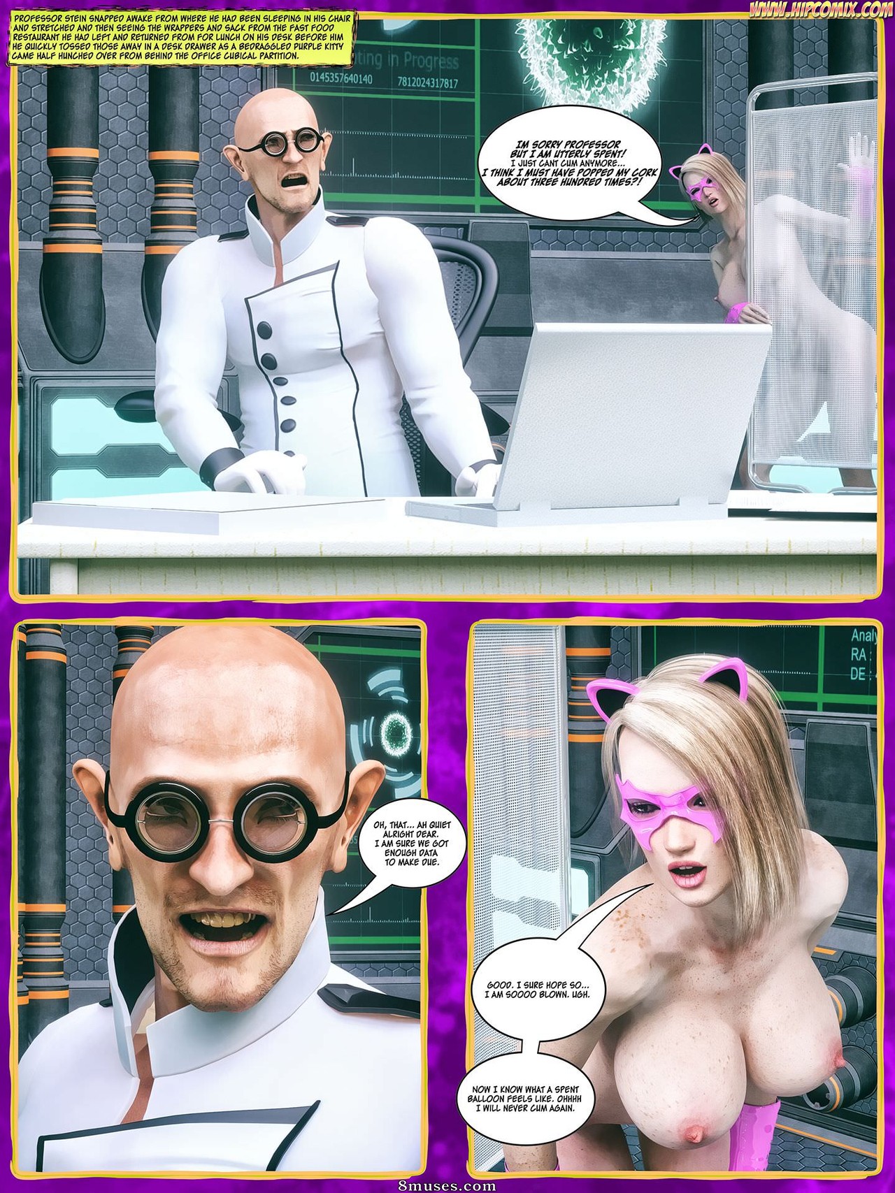 HIP Comix - XGals - PurpleKitty - Ciência kinky reeditada - Página 11