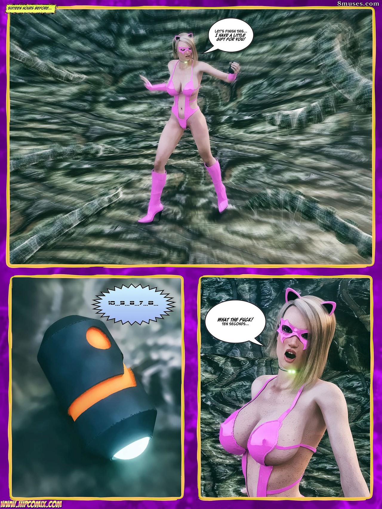 HIP Comix - XGals - PurpleKitty - Ciência kinky reeditada - Página 22