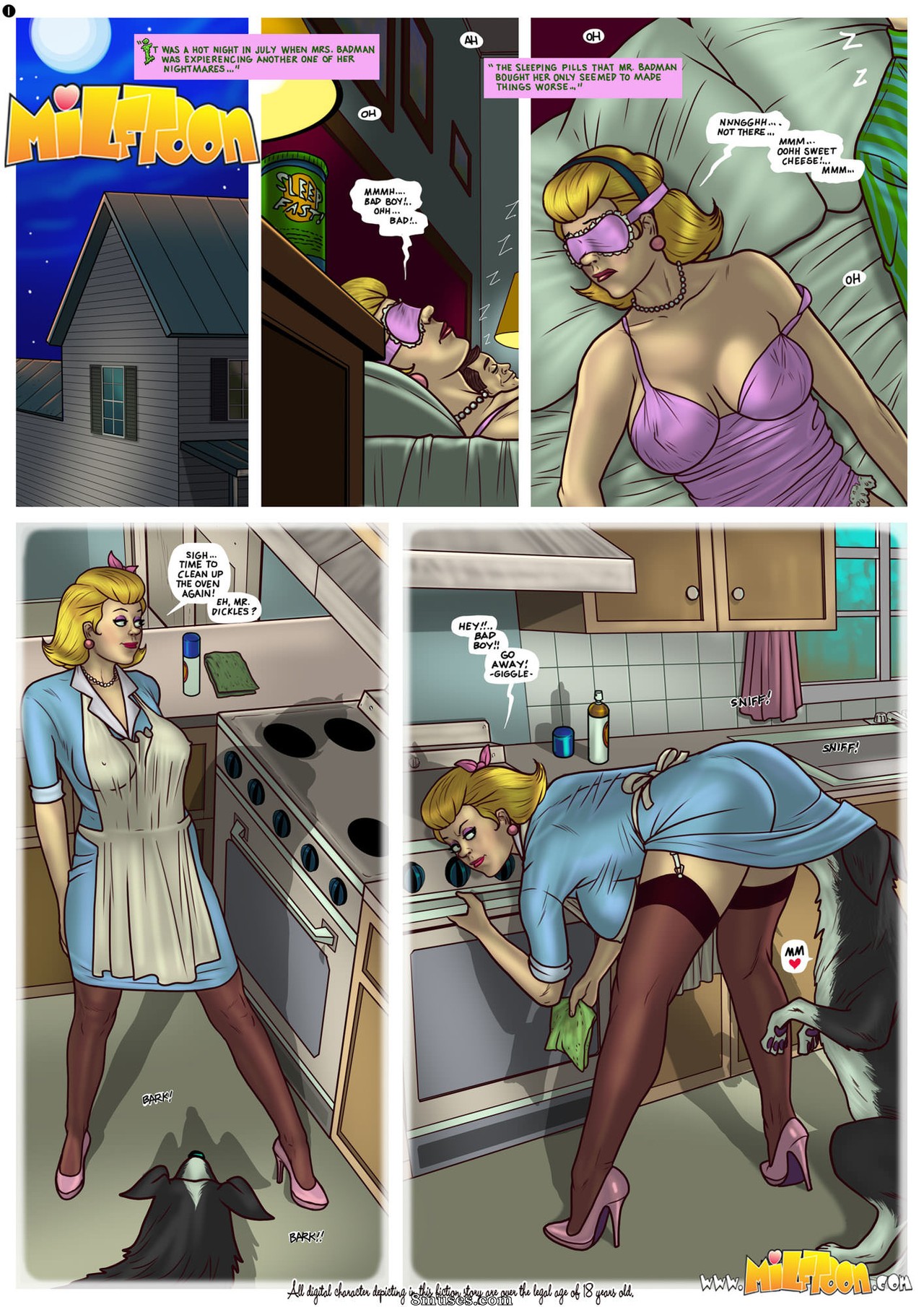 MilfToon Comics - Mr. Dickles - Página 1