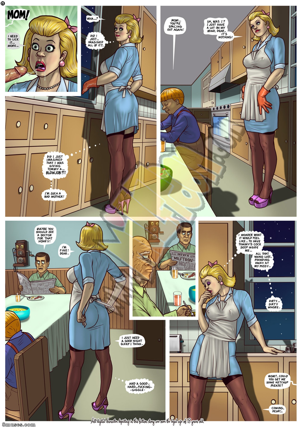 MilfToon Comics - Mr. Dickles - Página 17