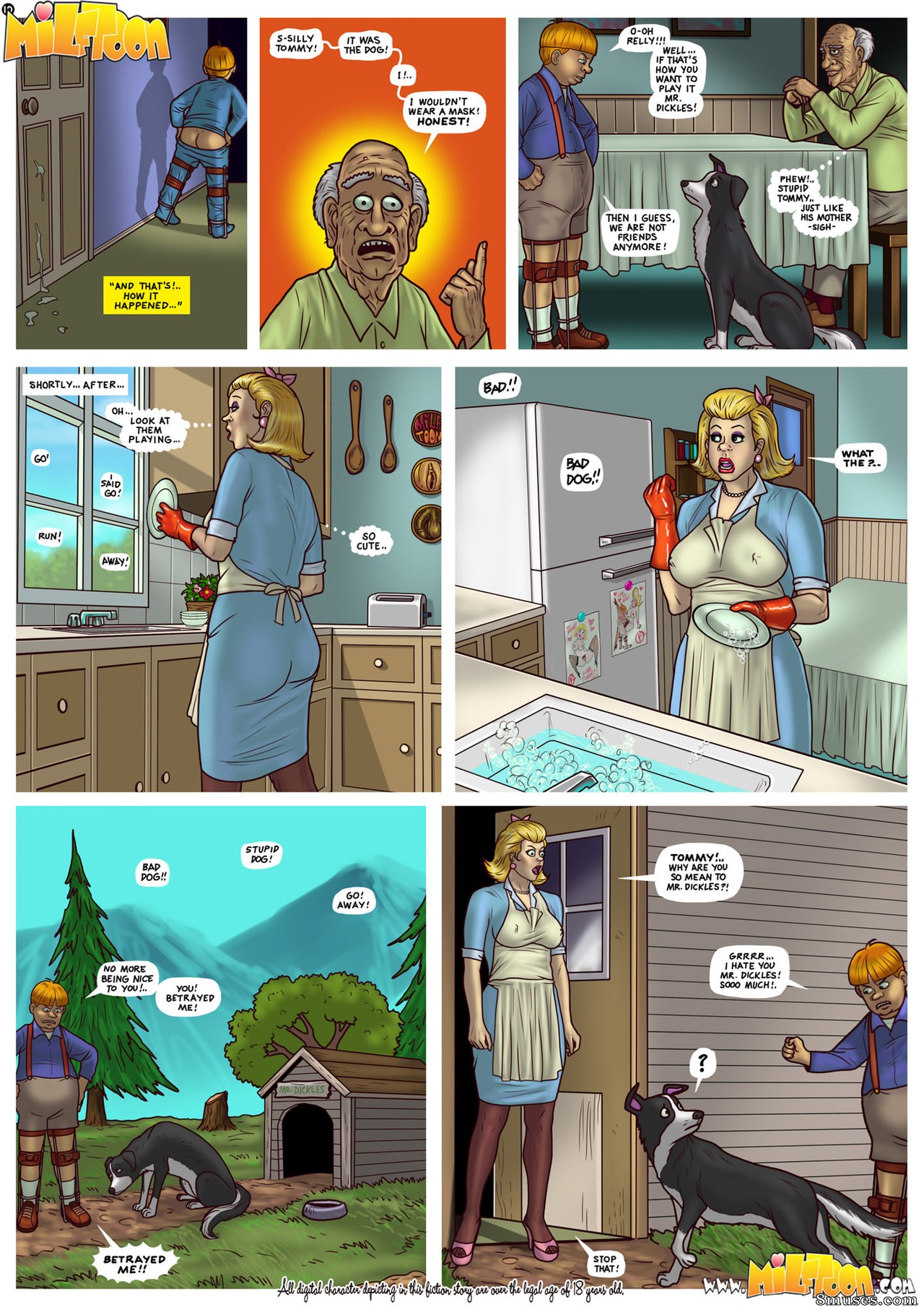 MilfToon Comics - Mr. Dickles - Página 11