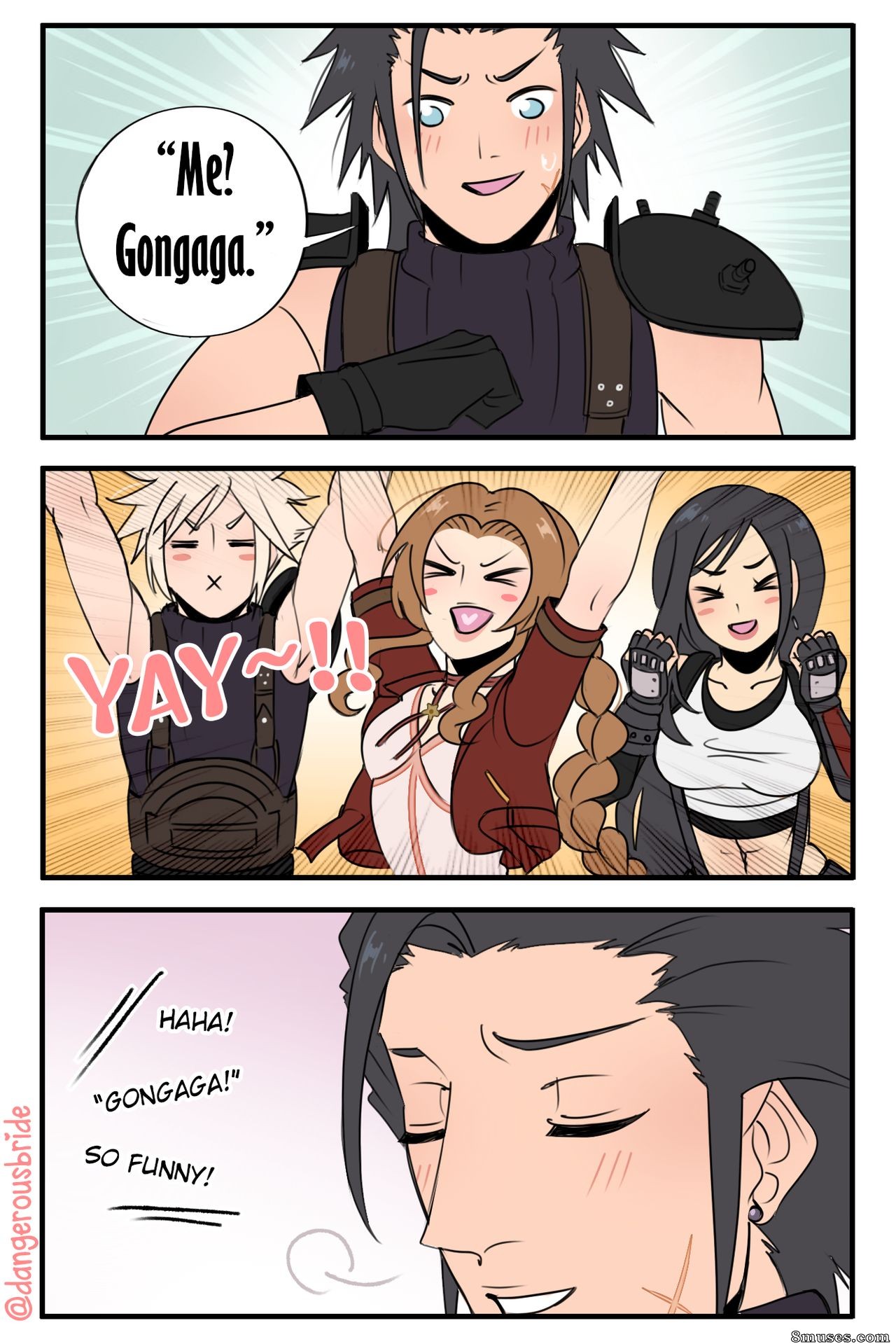 Dangerous Bride - Teaching him how to be nice (Final Fantasy VII) - Page 13