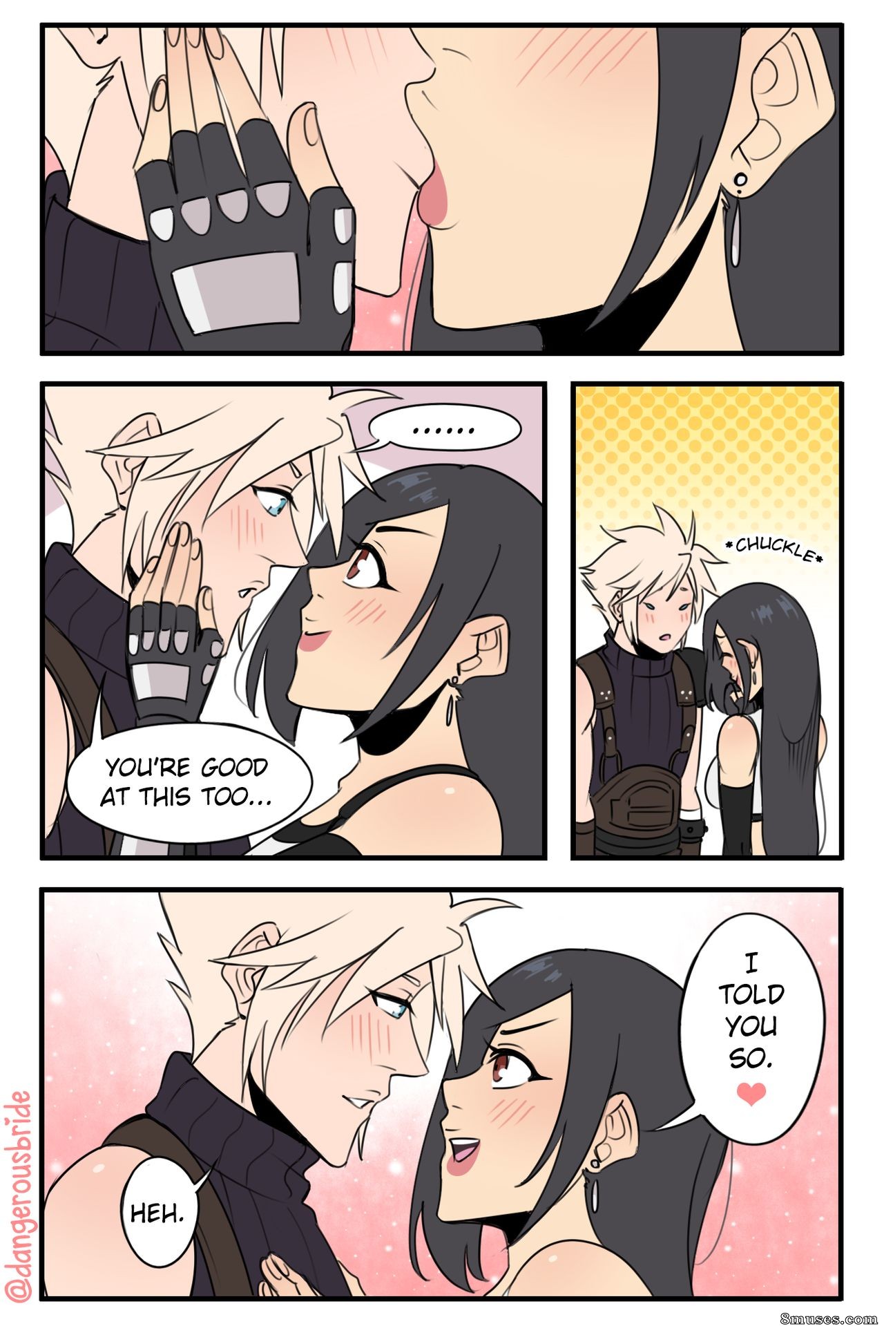 Dangerous Bride - Teaching him how to be nice (Final Fantasy VII) - Page 6