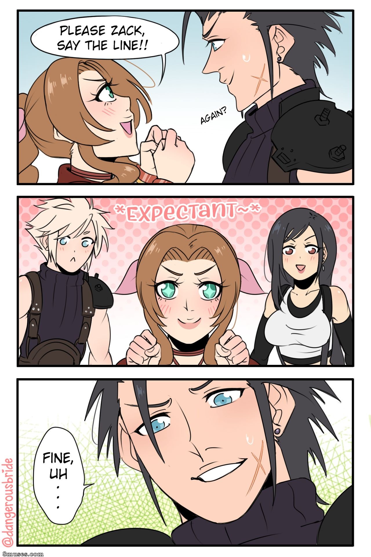 Dangerous Bride - Teaching him how to be nice (Final Fantasy VII) - Page 12