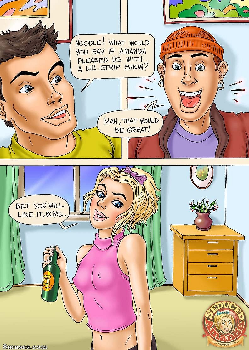 Seduced Amanda Comics - Dad Sudden Return - Page 3
