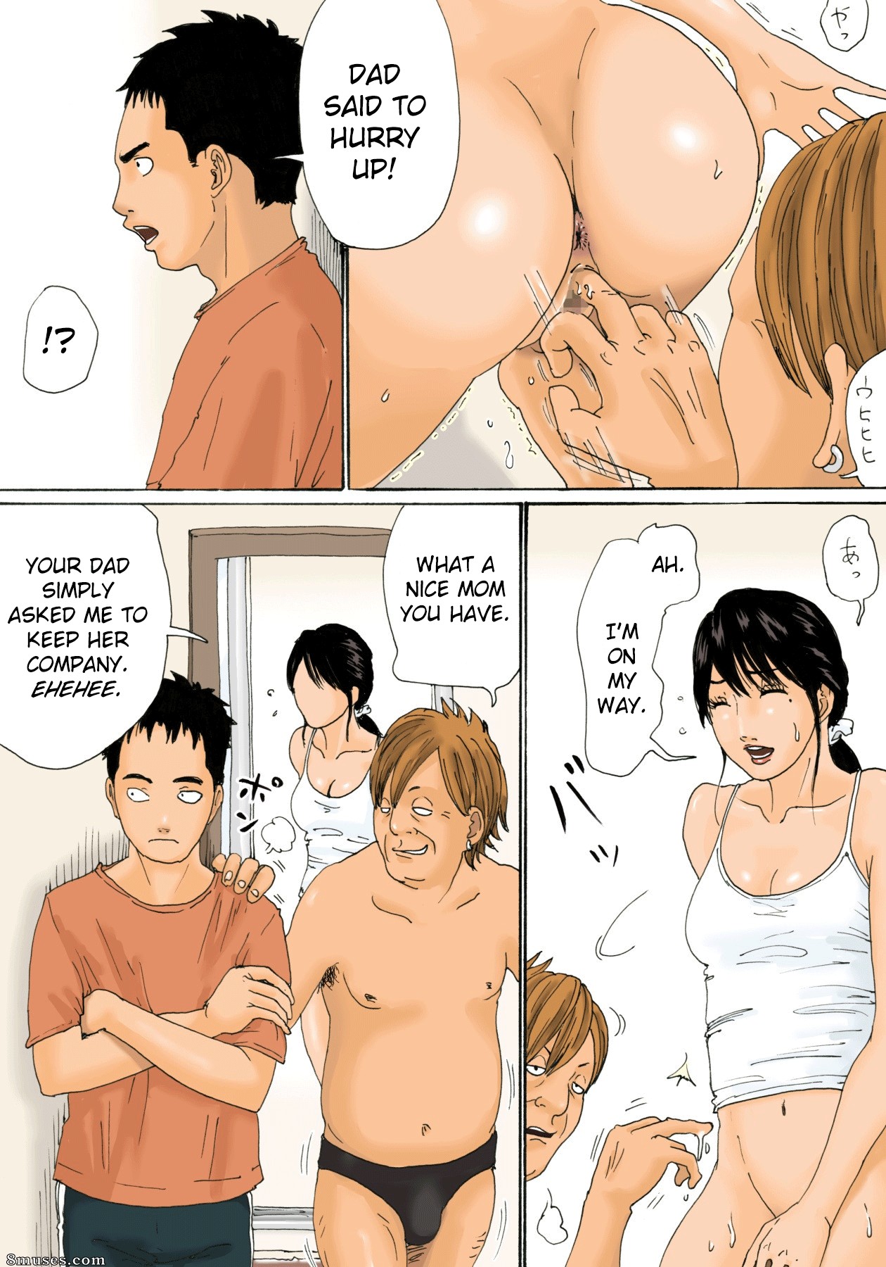 Kiyokawa Zaidan - My Mom Is My Father's Woman - Page 17