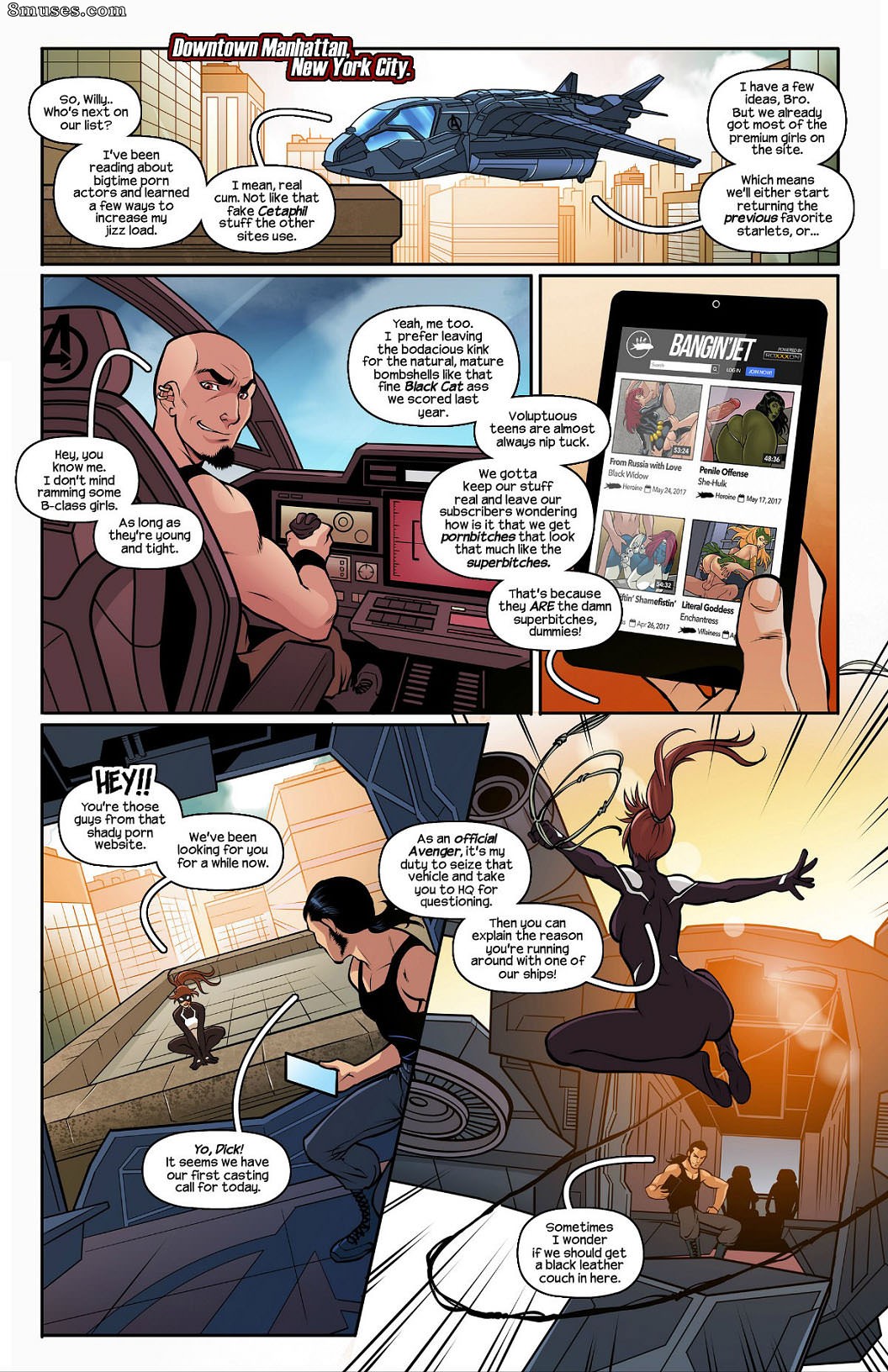 Tracy Scops Comics - Avião que transa - Página 3