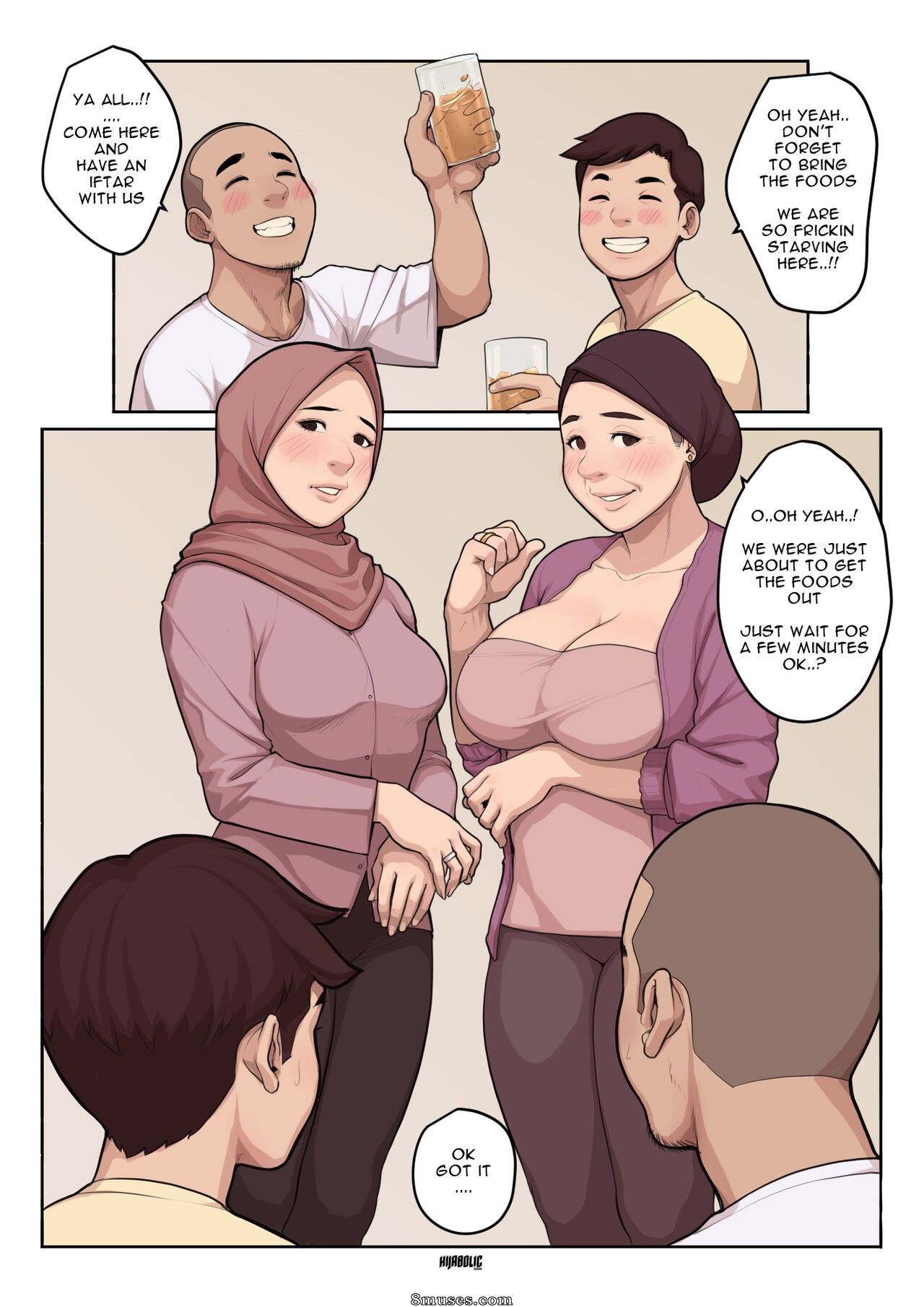 Page 9 | Various-Authors/Hijabolic/Breaking-the-Last-Fast | 8muses - Sex  Comics