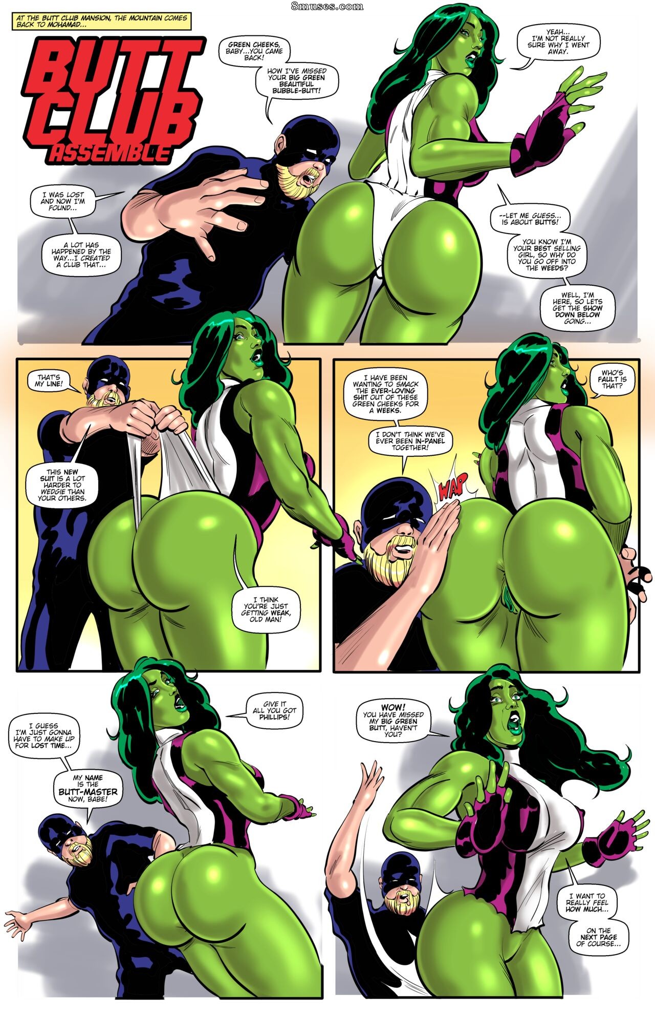Tim Philips - Butt Club - Assemble - Page 1
