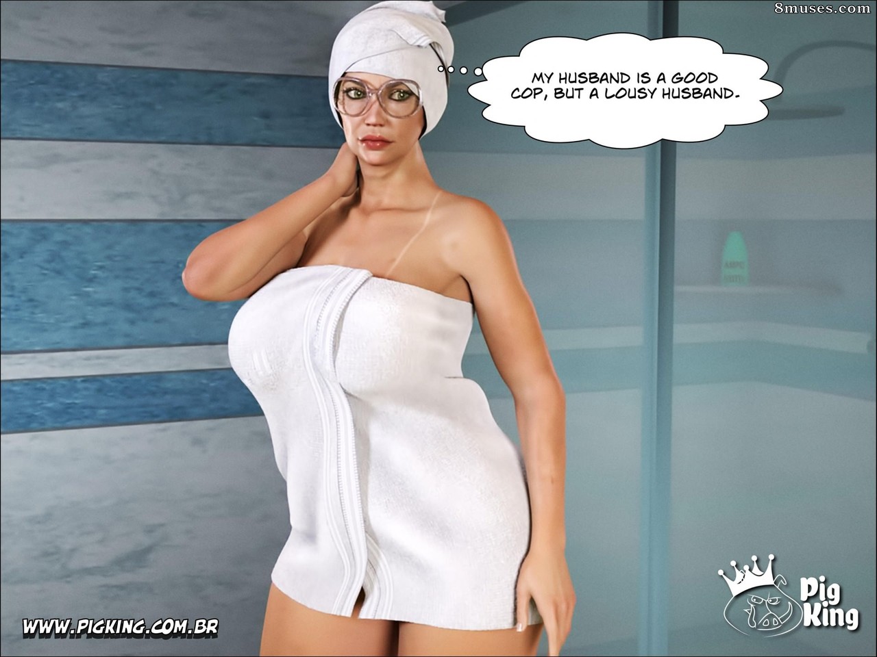PigKing - CrazyDad Comics - Esposa tramposa - Página 3