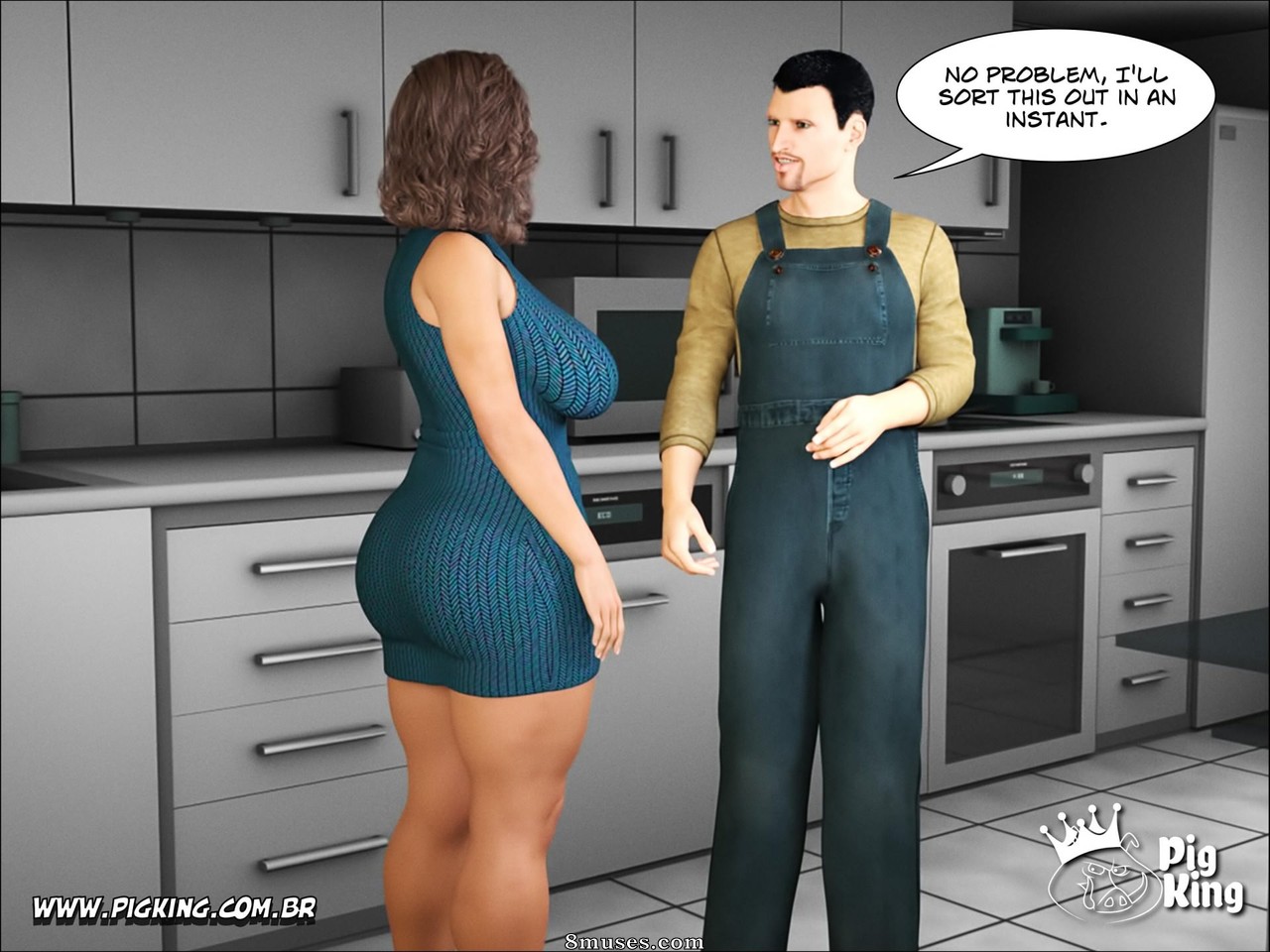 PigKing - CrazyDad Comics - Esposa tramposa - Página 76