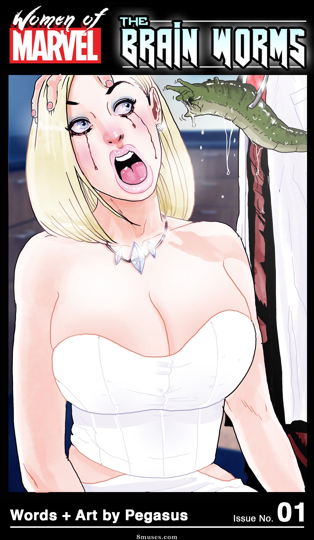 Pegasus Comics - Emma Frost vs. The Brain Worms - Page 1