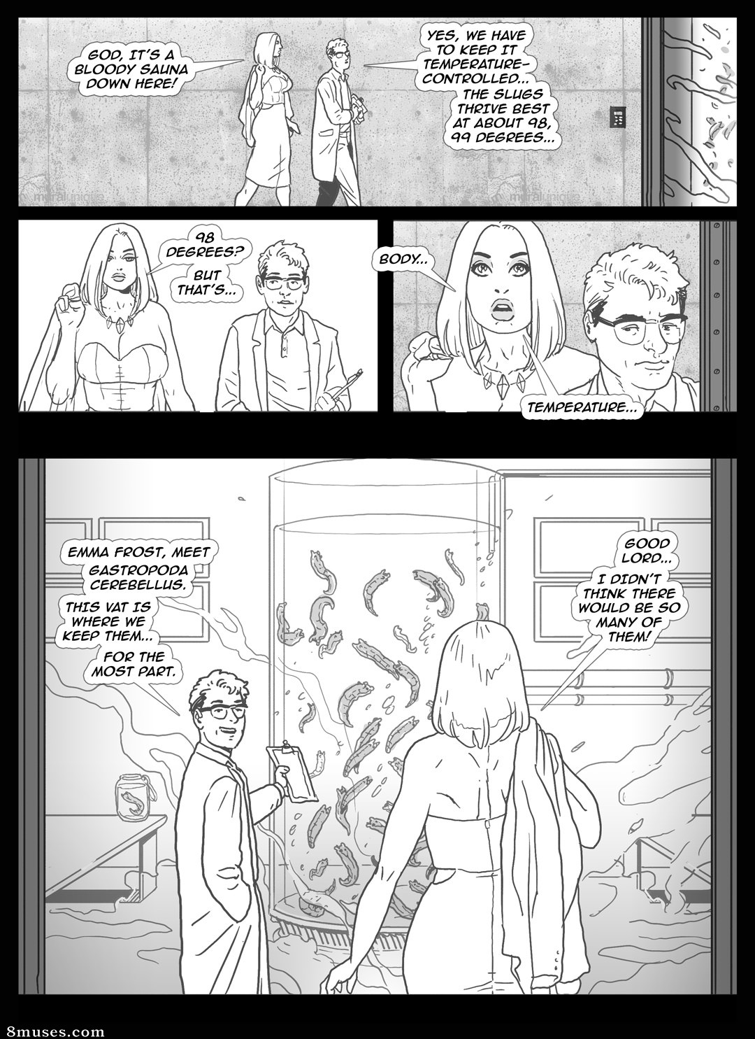 Pegasus Comics - Emma Frost vs. The Brain Worms - Page 5