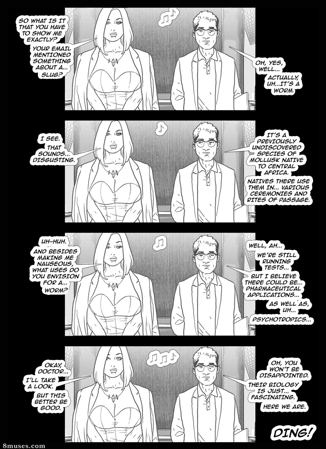 Pegasus Comics - Emma Frost vs. The Brain Worms - Page 4