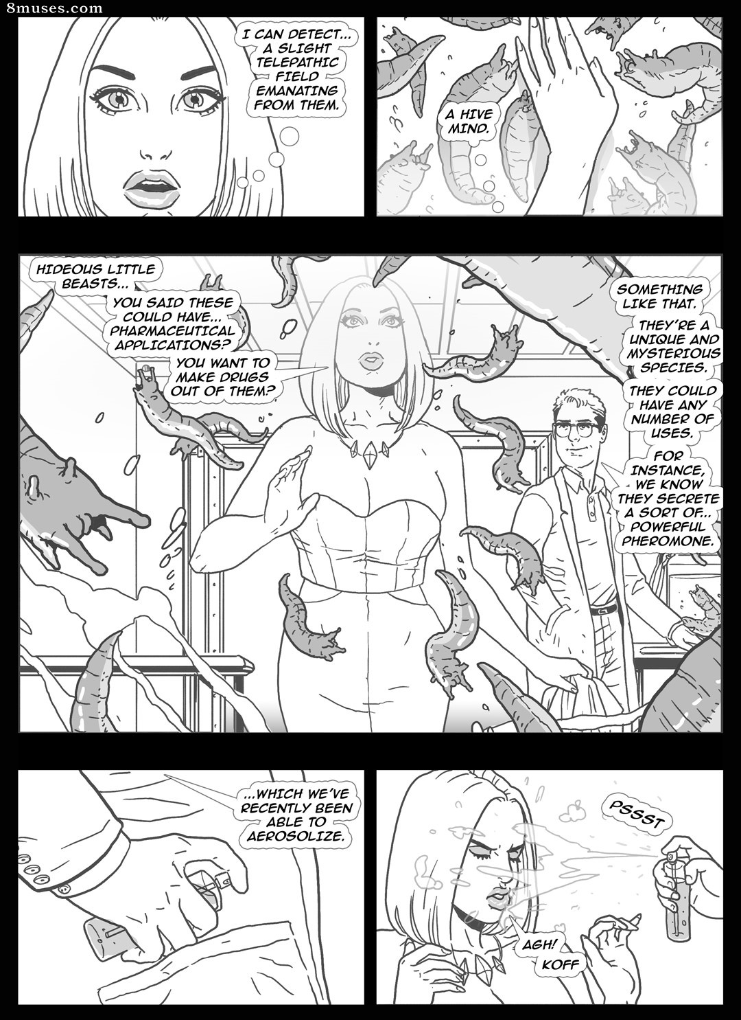 Pegasus Comics - Emma Frost vs. The Brain Worms - Page 7