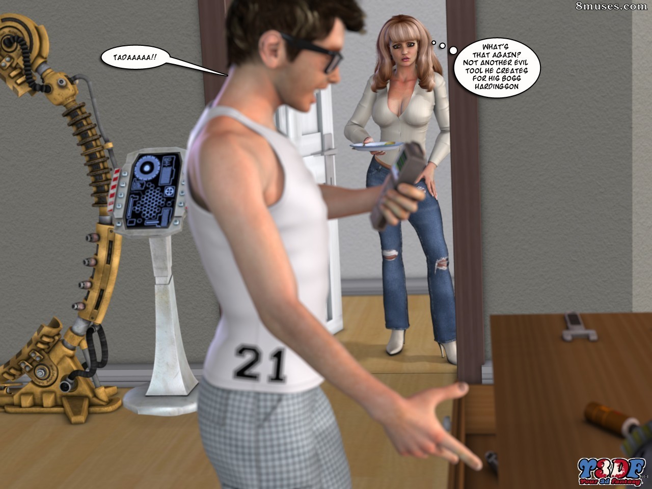 Y3DF - Your3DFantasy.com Comics - Deus na máquina - Página 5