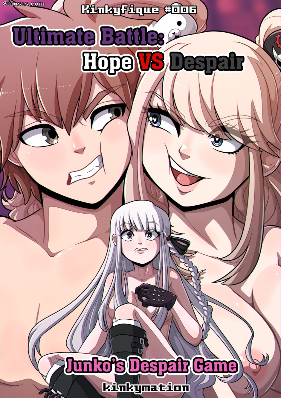 Kinkymation Comics - Jogo de desespero de Junko - Página 1