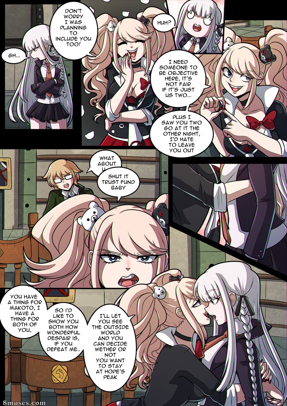 Kinkymation Comics - Jogo de desespero de Junko - Página 7