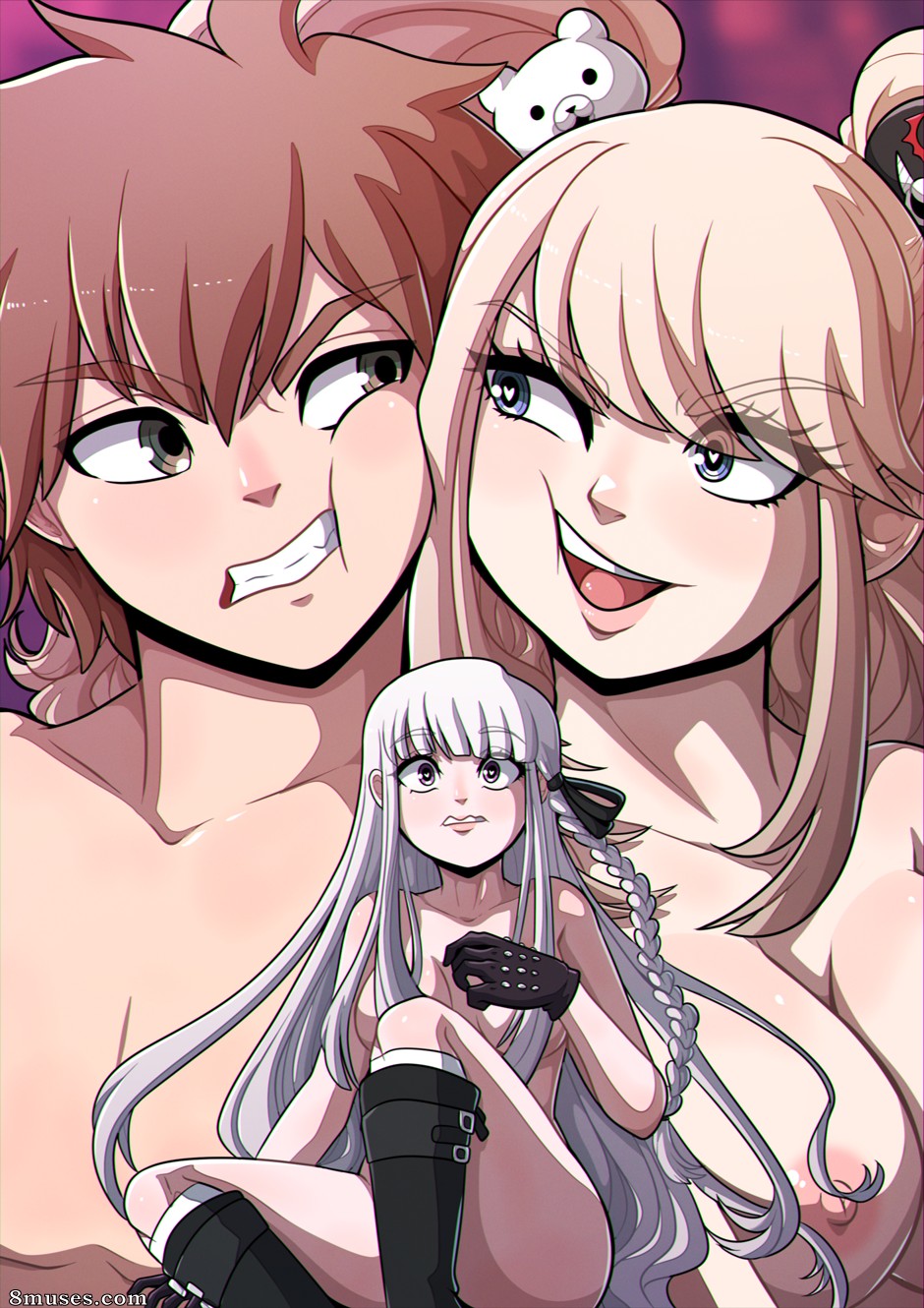 Kinkymation Comics - Jogo de desespero de Junko - Página 2