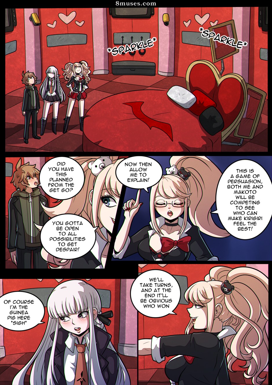 Kinkymation Comics - Jogo de desespero de Junko - Página 9
