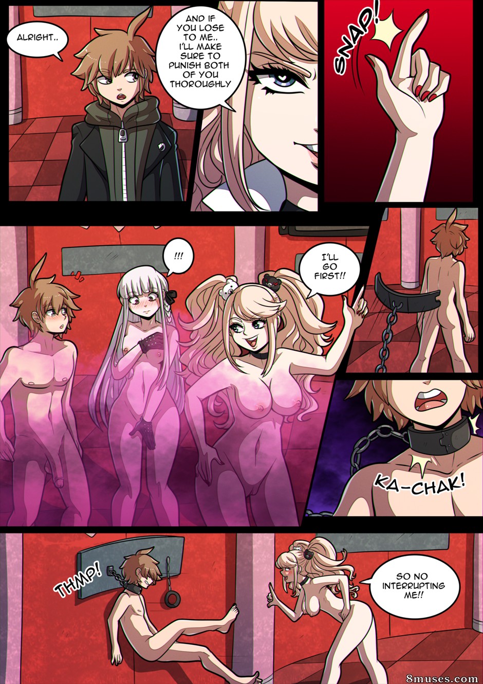 Kinkymation Comics - Jogo de desespero de Junko - Página 10