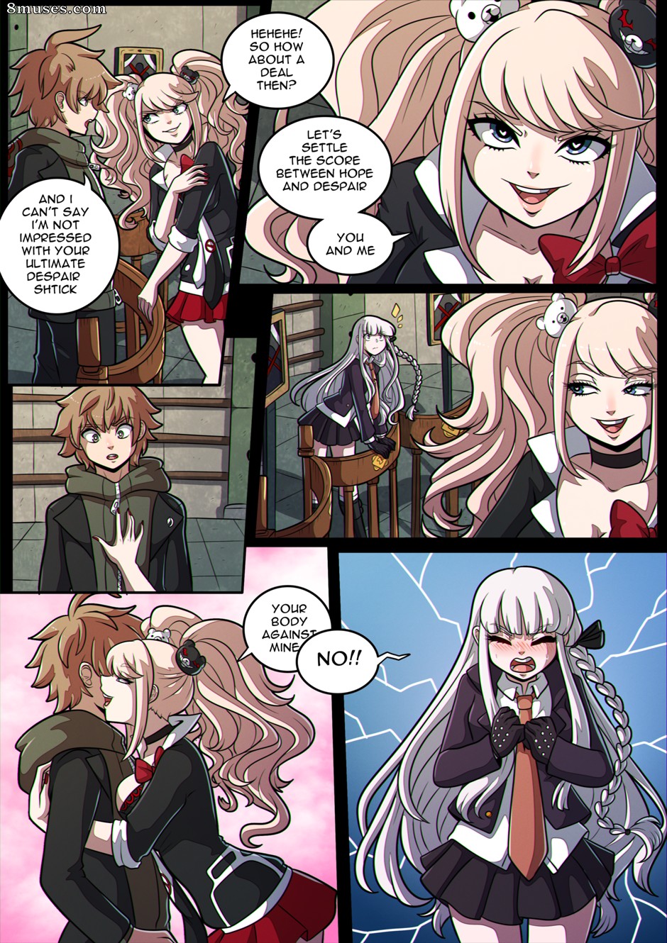 Kinkymation Comics - Jogo de desespero de Junko - Página 5