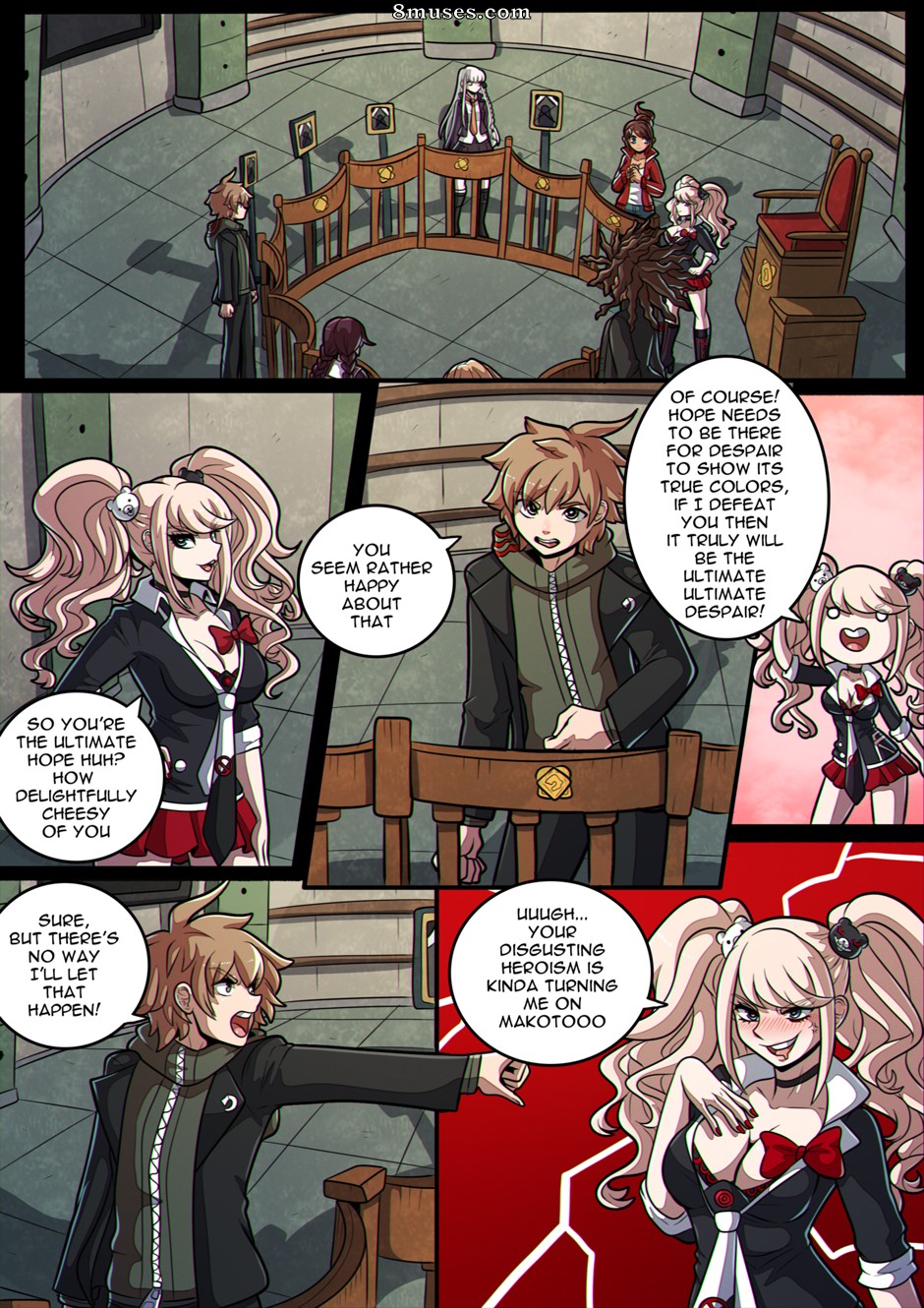 Kinkymation Comics - Jogo de desespero de Junko - Página 3