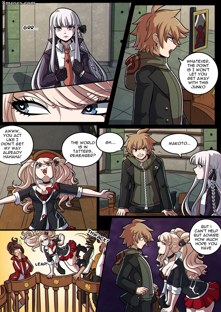 Kinkymation Comics - Jogo de desespero de Junko - Página 4