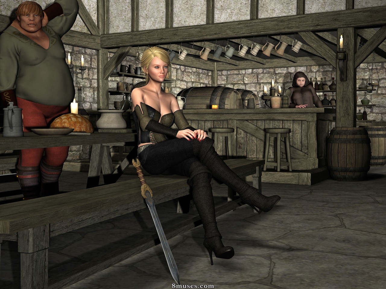 Knight Elayne - Secrets of the Tavern - pics - Page 4