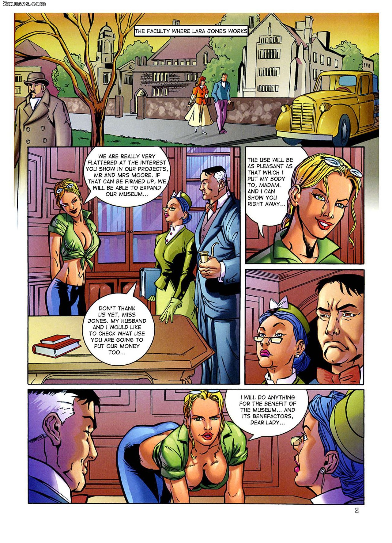 Paco Diaz - Lara Jones - Stressful Day - Page 2