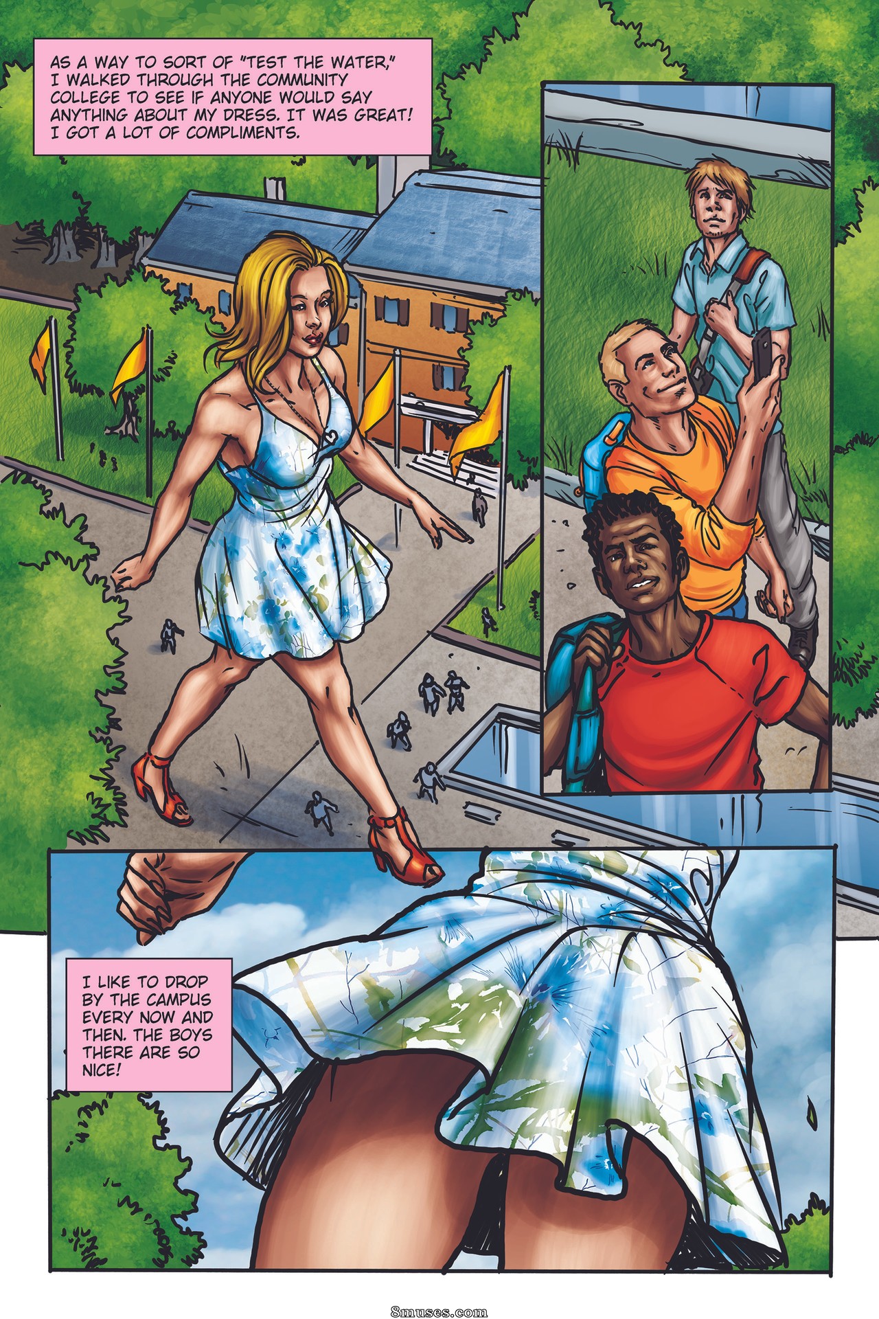 Giantess Fan Comics - Diary of a Giant Girlfriend - Page 4