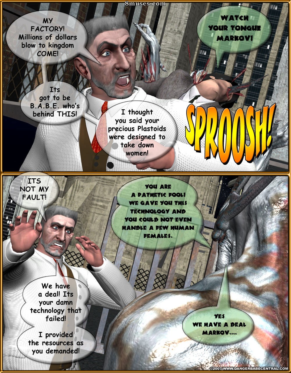 3D - Kim Li - Prisoner of the Plastoids - Page 151