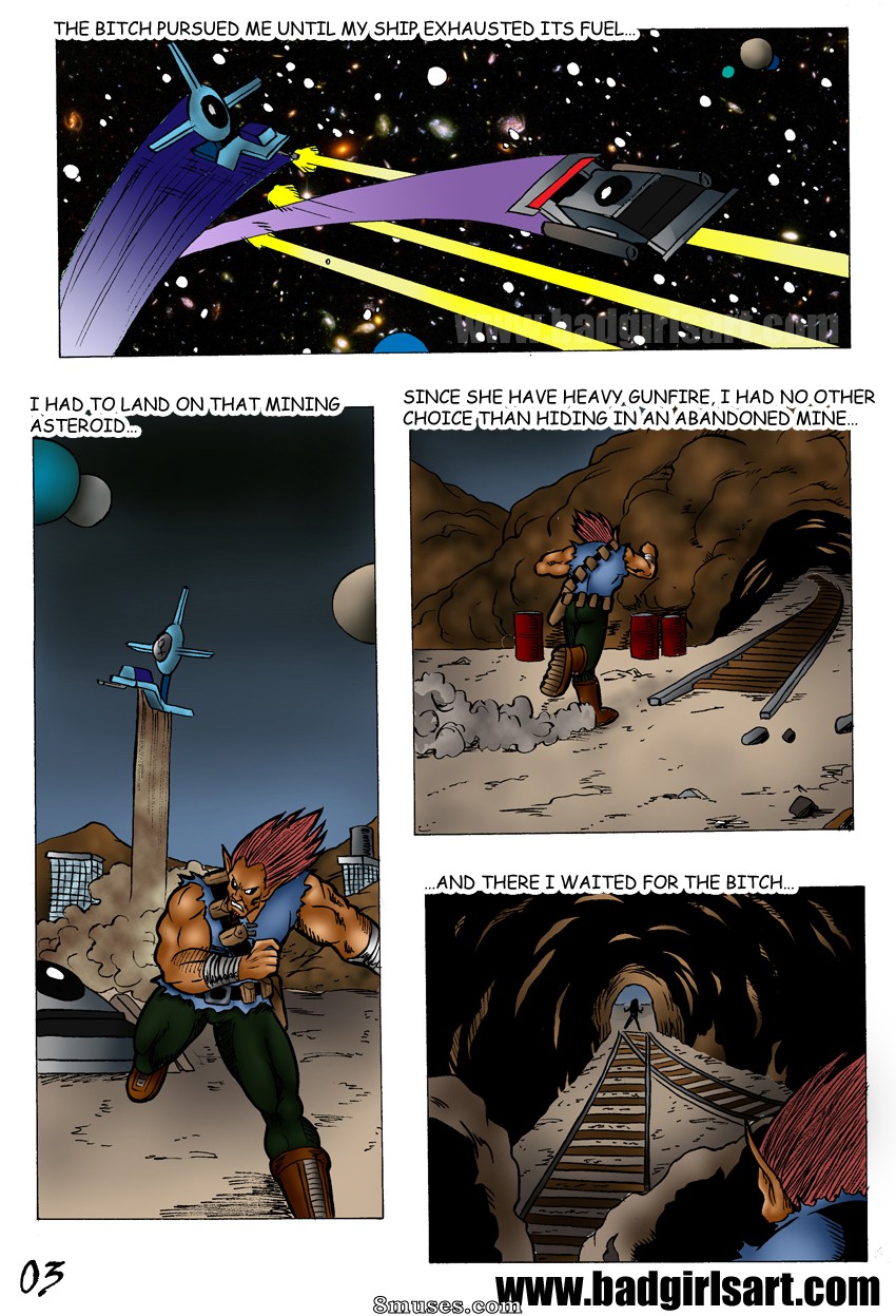 Bad Girls Art Comics - Contes de la cantine galactique - Le grand - Page 4