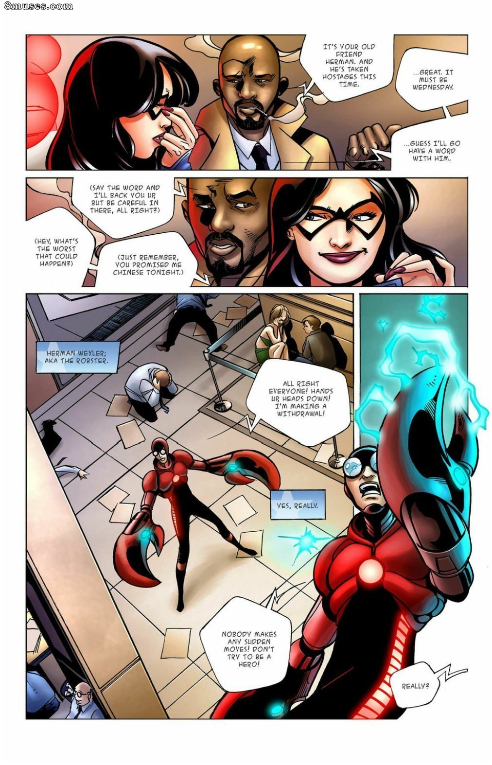 BE Story Club Comics - The Adventures of Superstar - Page 8