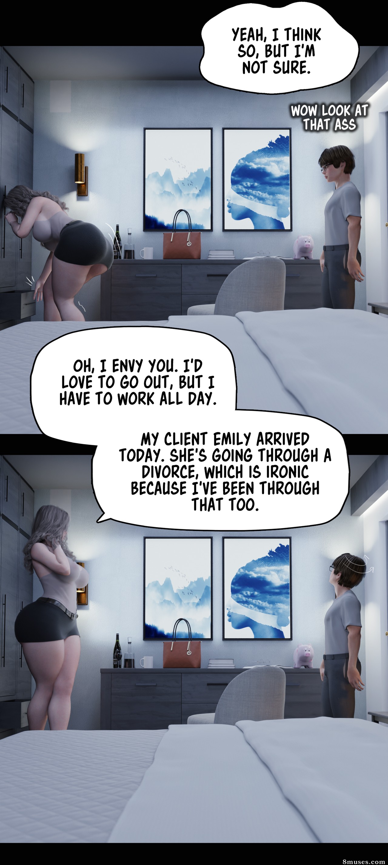 My Neighbor's Widow - Issue 8 - Page 21