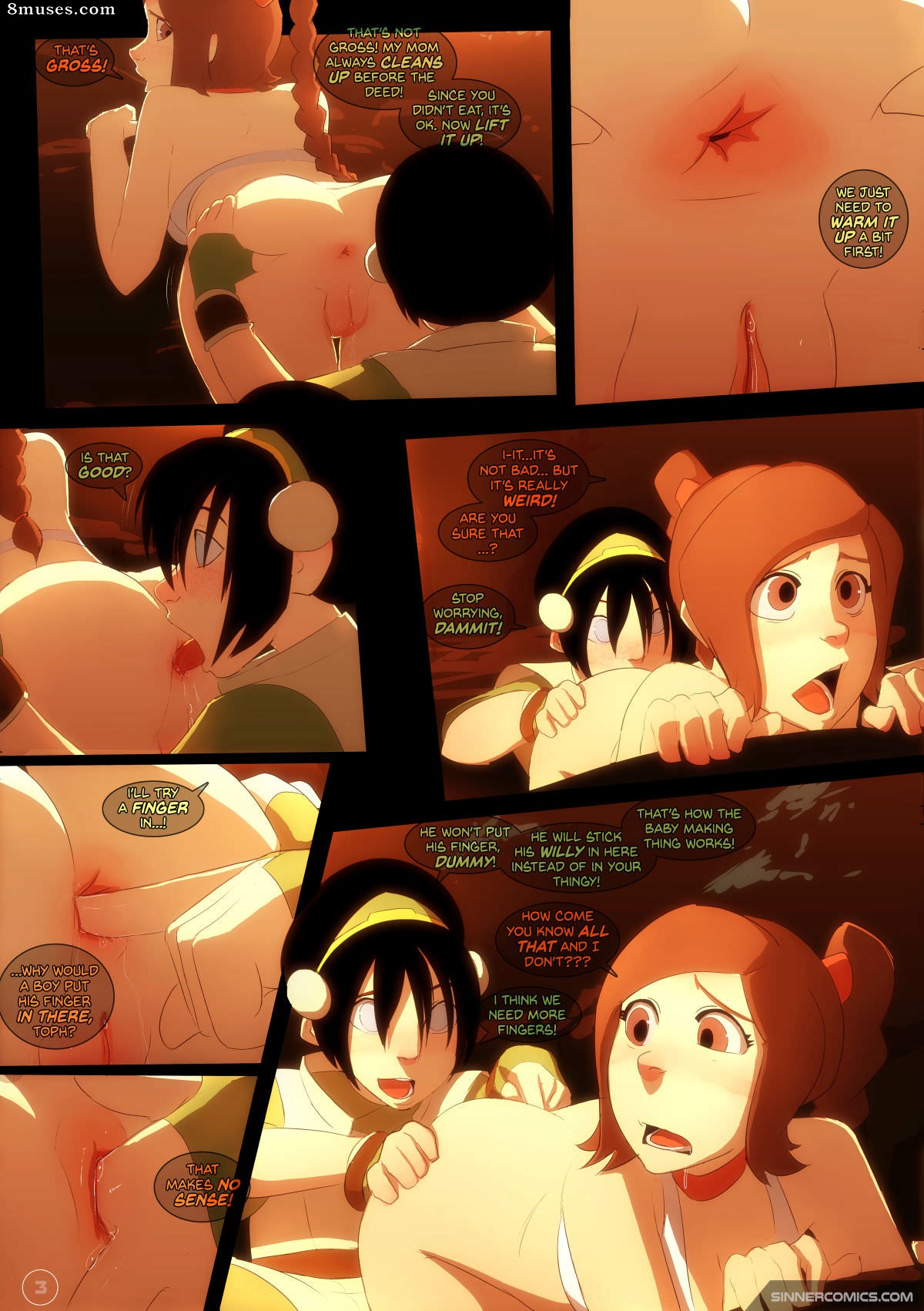 Sillygirl - Toph vs. Ty Lee - Avatar the Last Airbender - Page 3