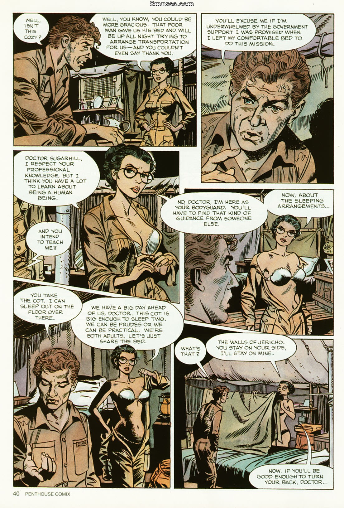 Penthouse Comics - He-Row e Layla - Página 12