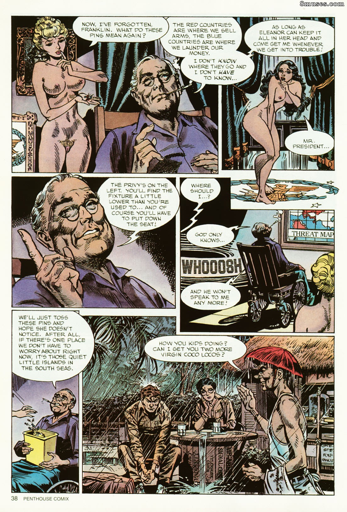 Penthouse Comics - He-Row e Layla - Página 10