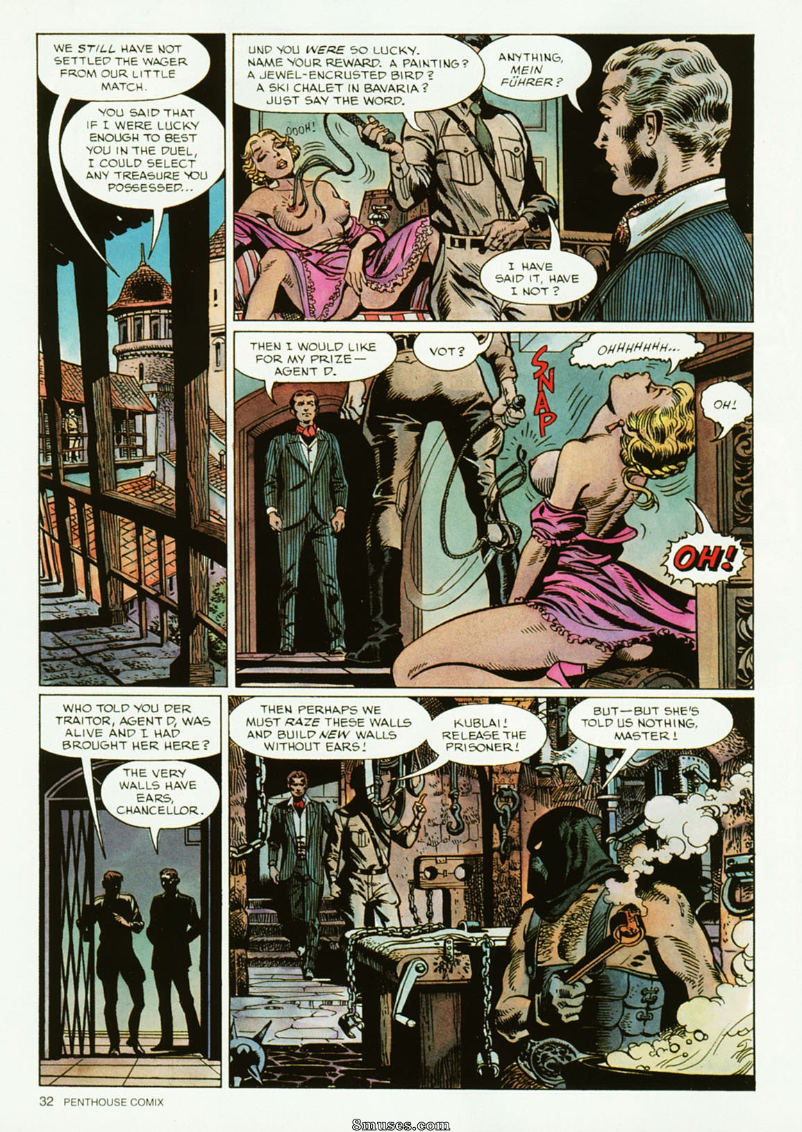 Penthouse Comics - He-Row e Layla - Página 4