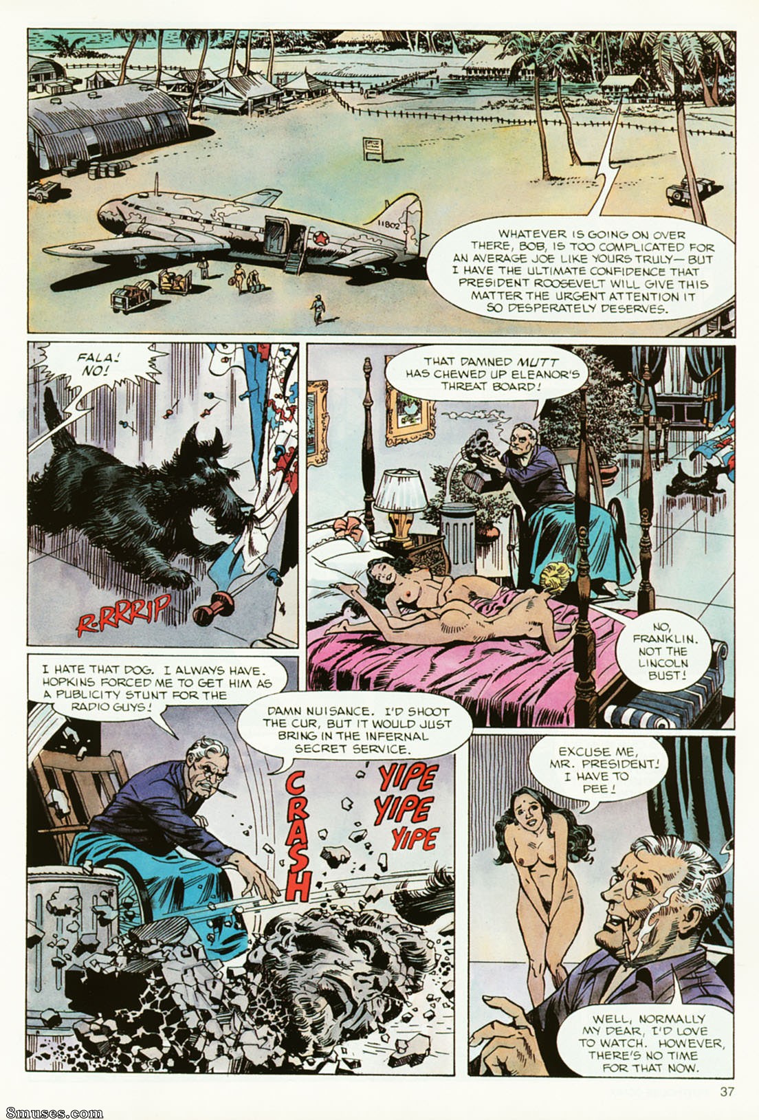 Penthouse Comics - He-Row e Layla - Página 9