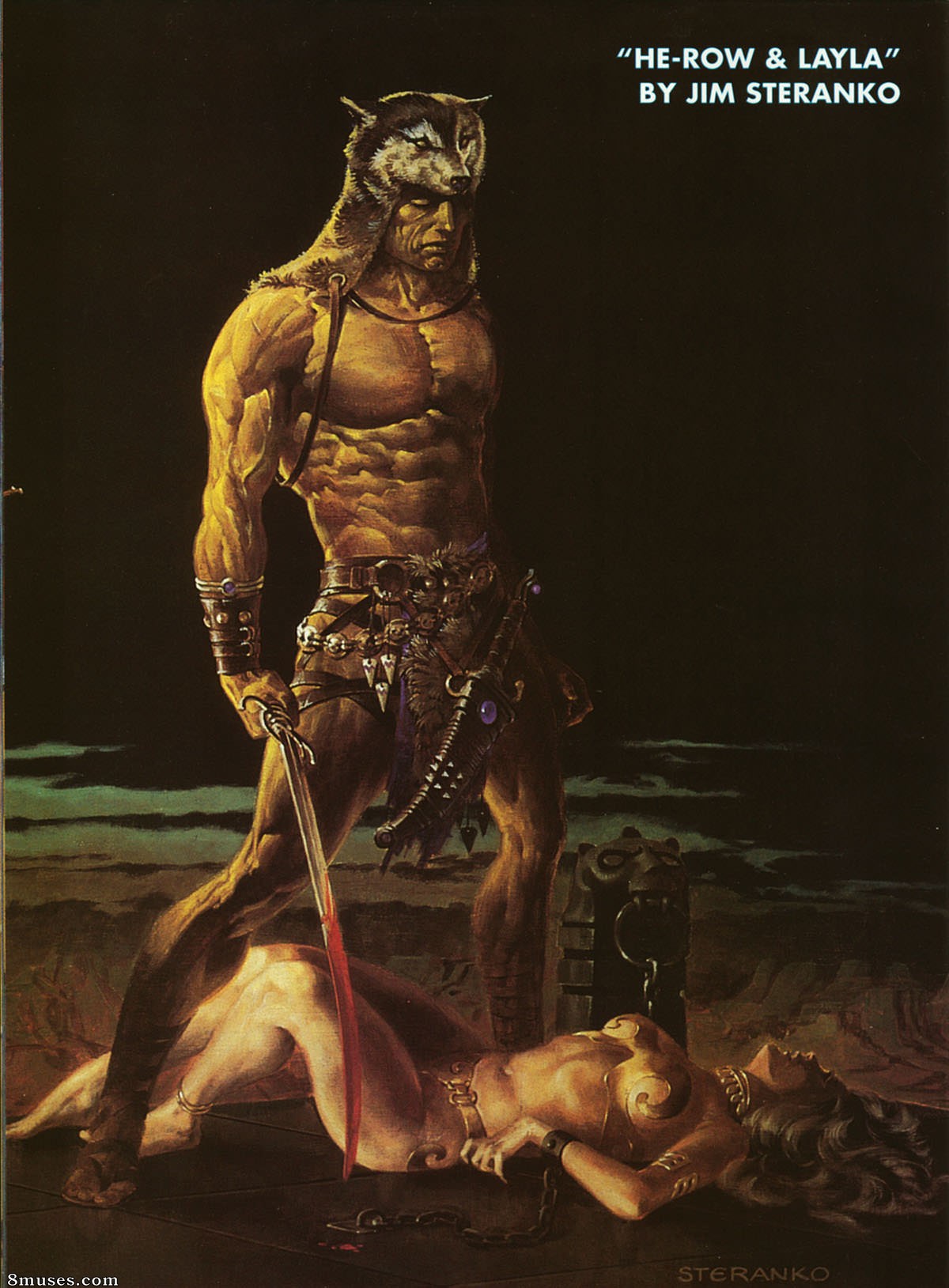 Penthouse Comics - He-Row e Layla - Página 1