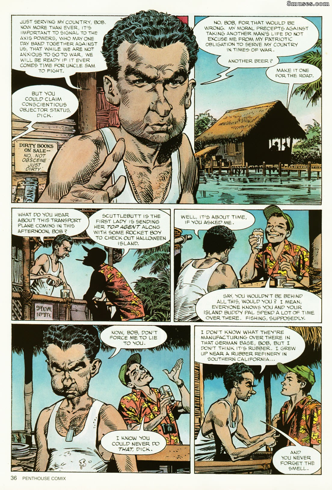 Penthouse Comics - He-Row e Layla - Página 8