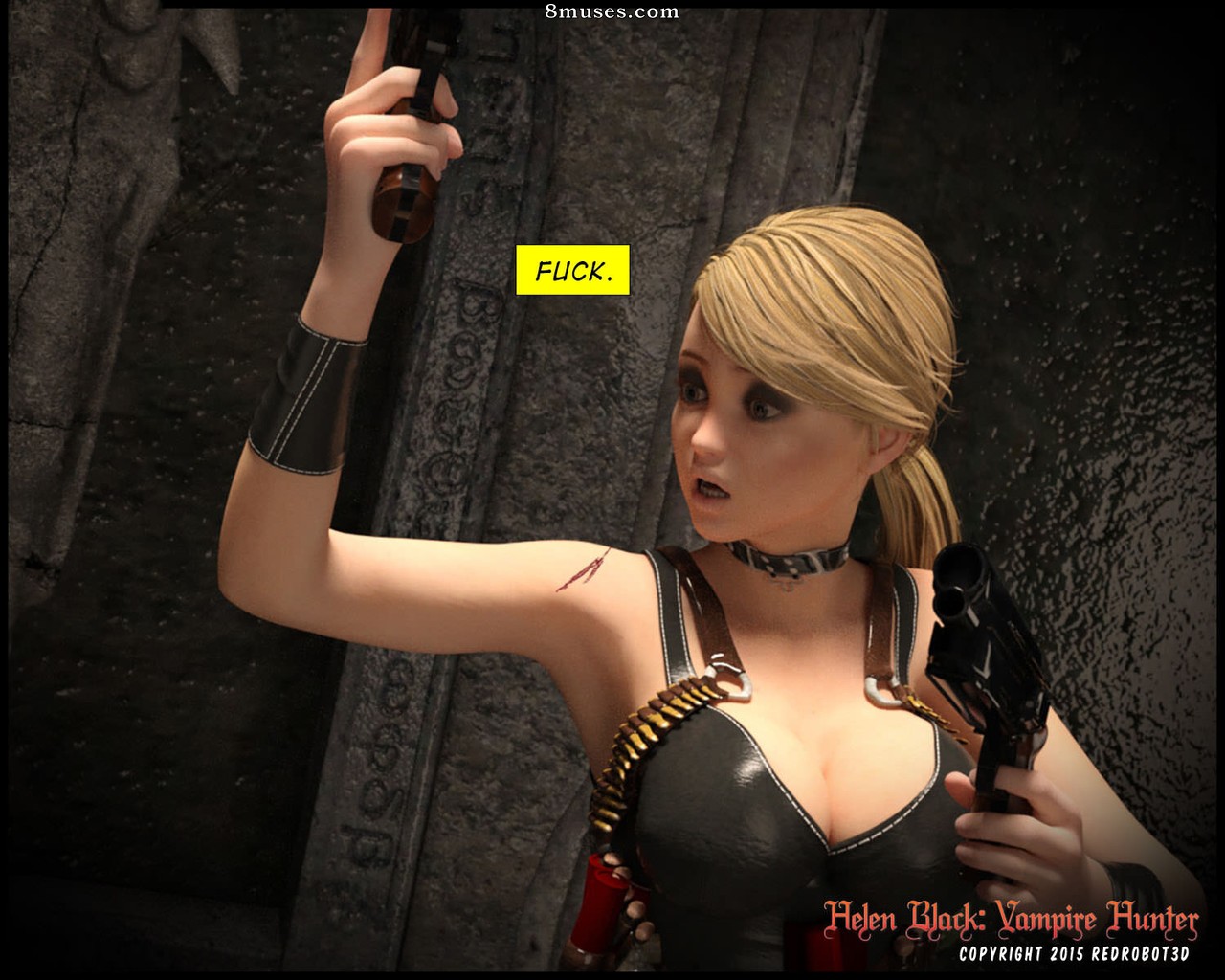 RedRobot3D - Helen Black - Vampire Hunter - A night in Paris - Page 25
