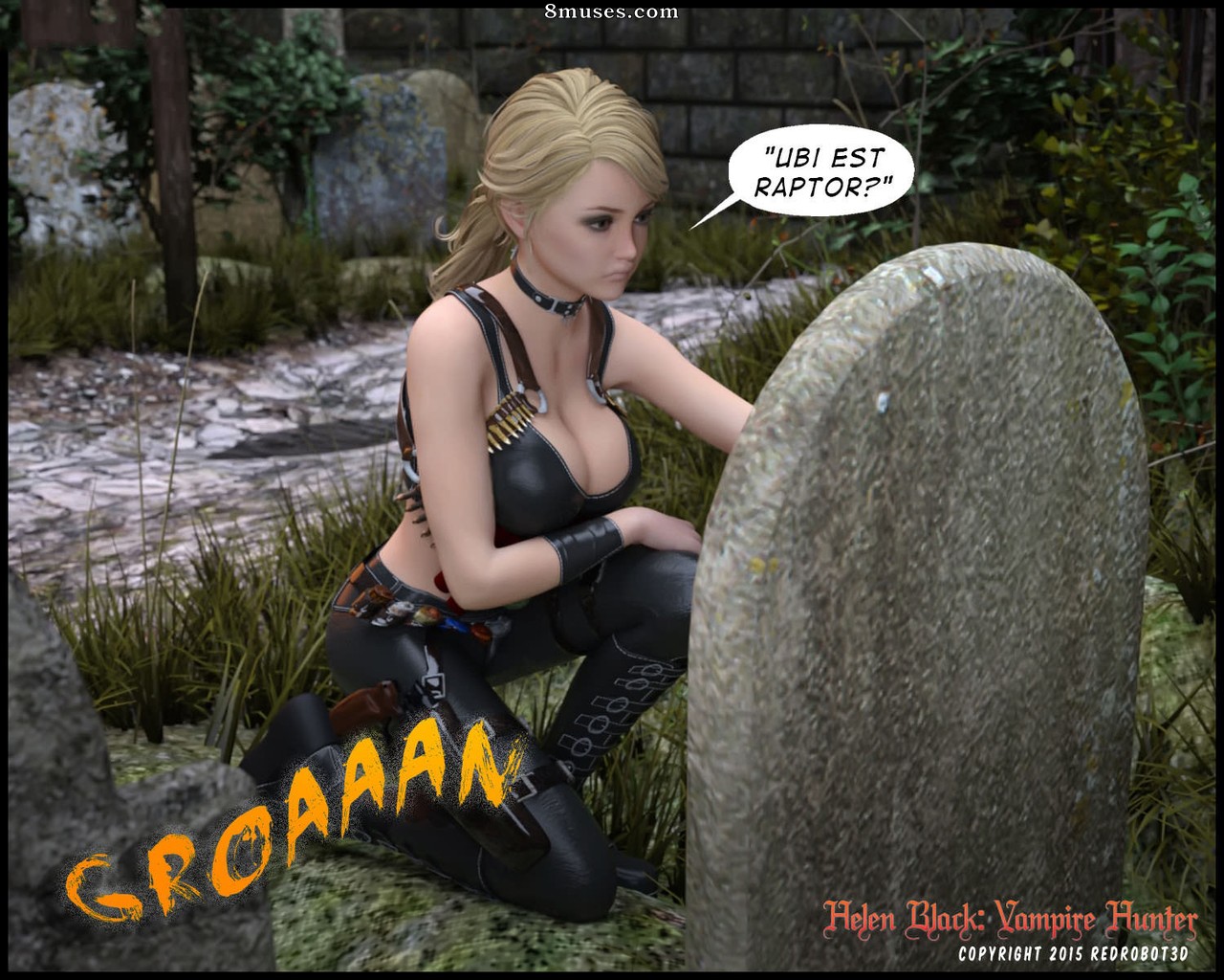 RedRobot3D - Helen Black - Vampire Hunter - A night in Paris - Page 9