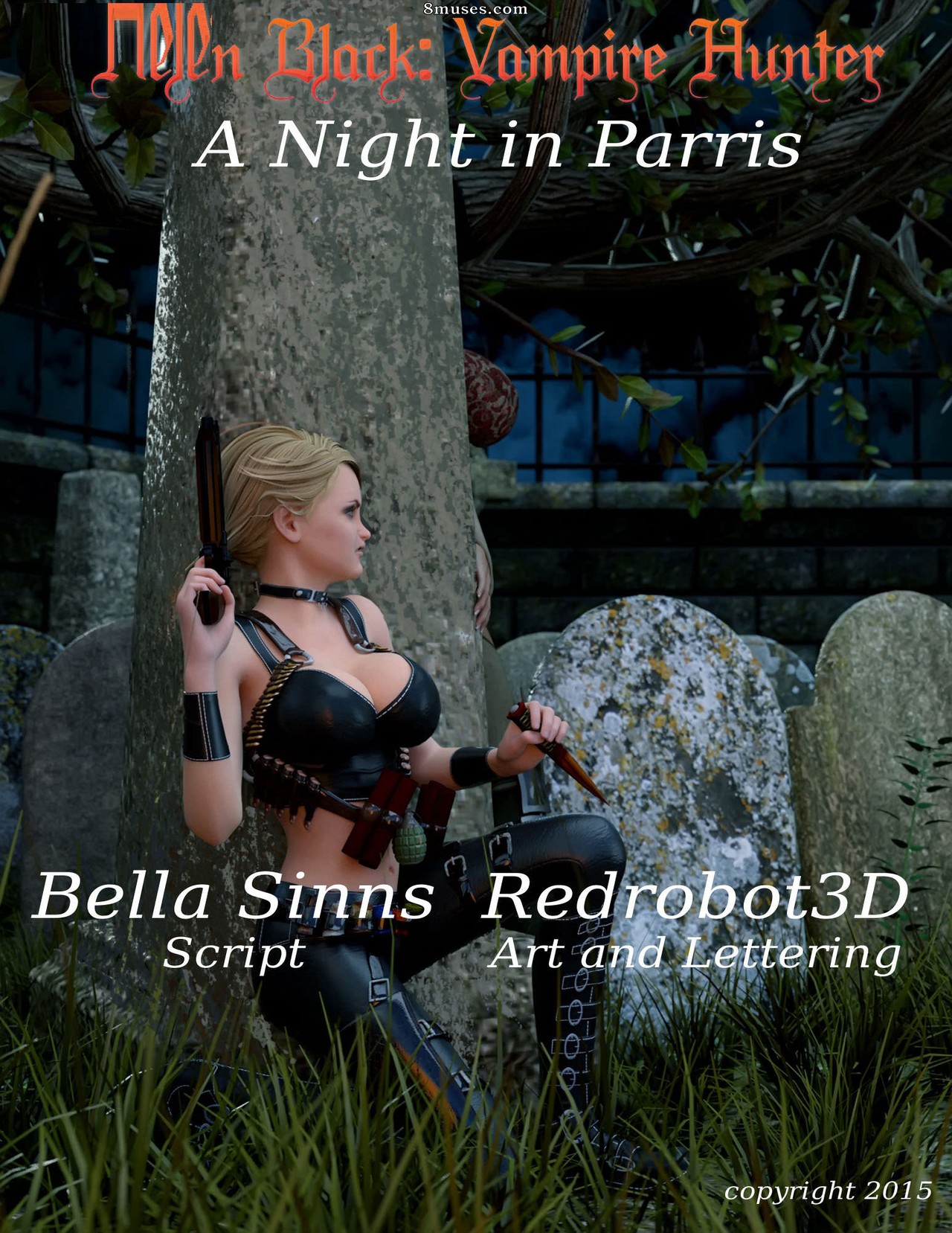 RedRobot3D - Hélène Black - Chasseuse de vampires - Une nuit à Paris - Page 2