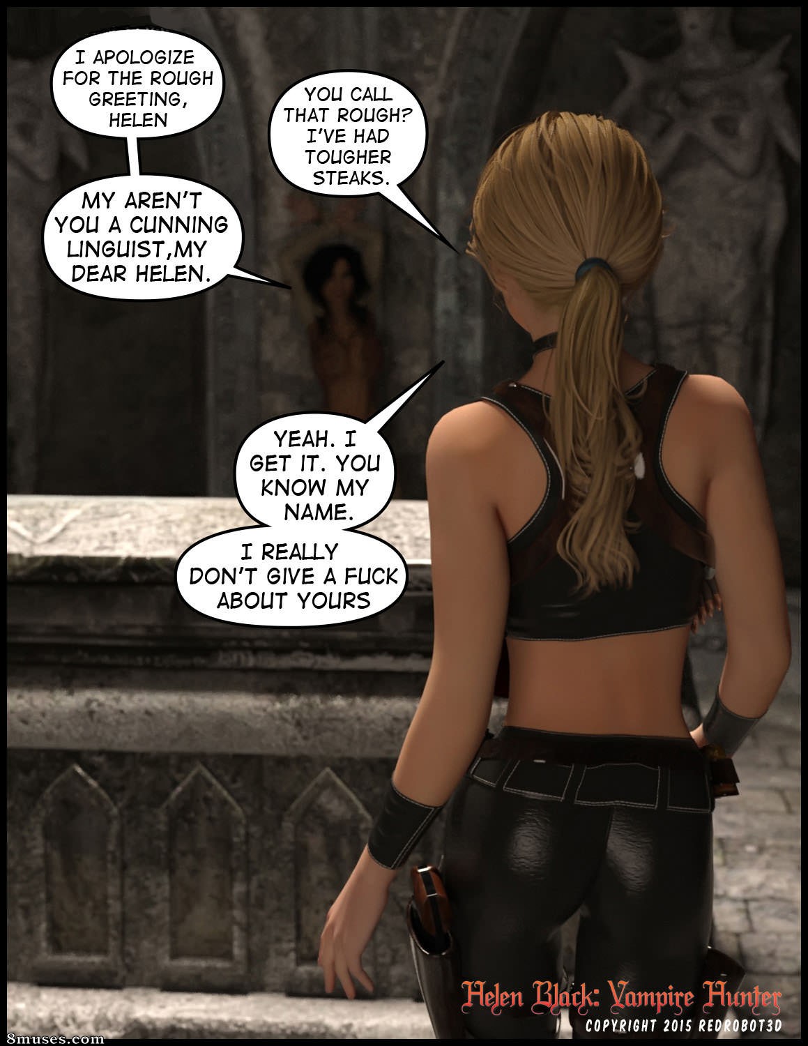 RedRobot3D - Helen Black - Vampire Hunter - A night in Paris - Page 19
