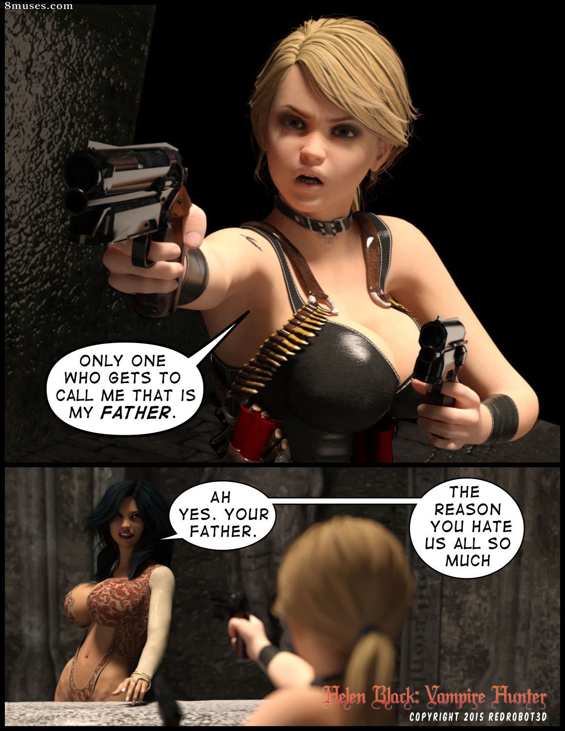 RedRobot3D - Helen Black - Vampire Hunter - A night in Paris - Page 22